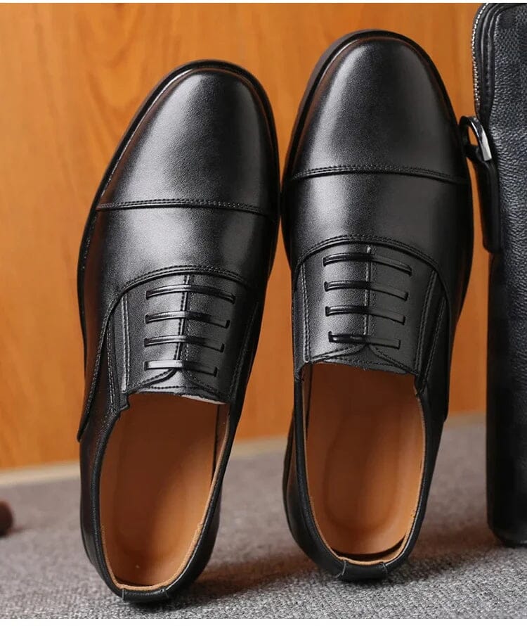 Leder Schuhe - Vintage