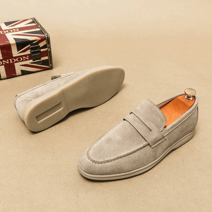 Leder Mokassin Slipper für Herren Liverpool Verno