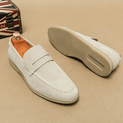 Leder Mokassin Slipper für Herren Liverpool Verno