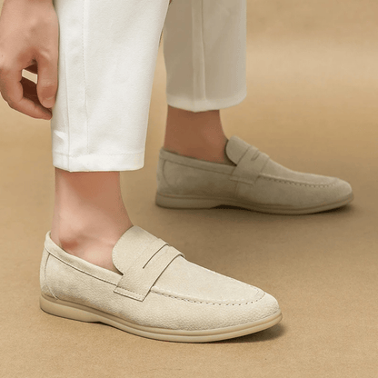 Leder Mokassin Slipper für Herren Liverpool Verno