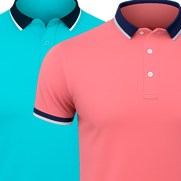 [KAUFE 1, ERHALTE 2] 2er-Pack Essentielle Poloshirts